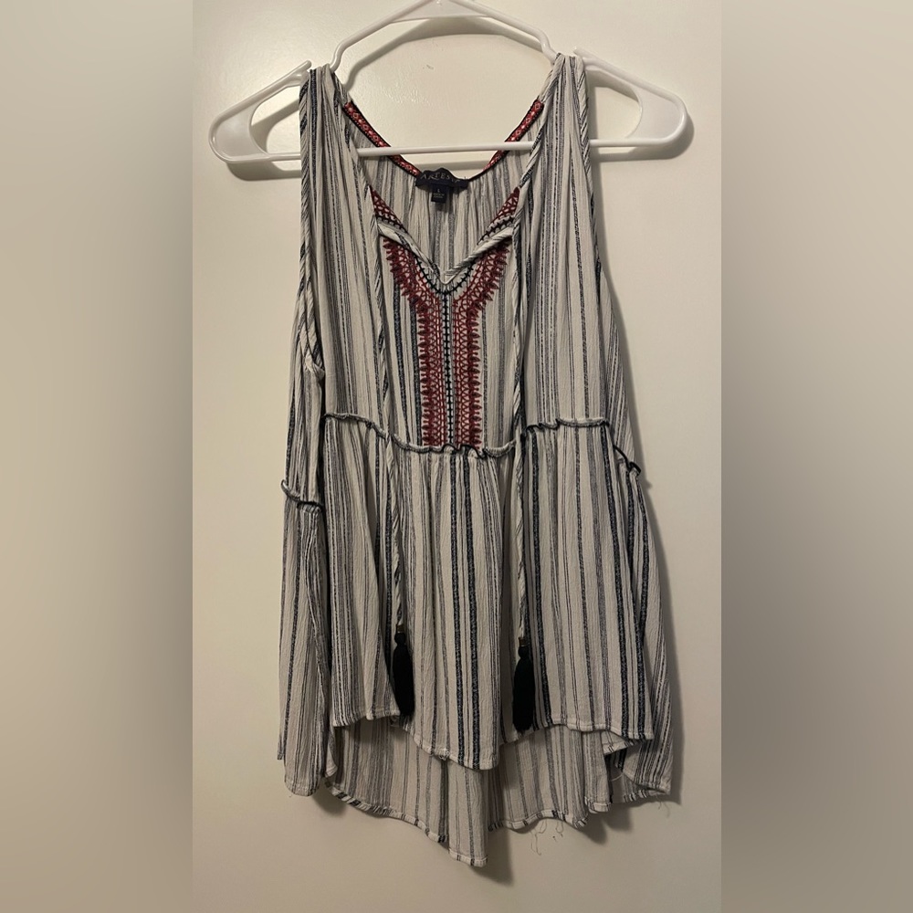 Artesia Ruffle Hem Tank Top
